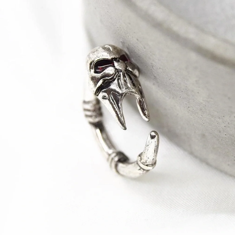 Fierce Skull Mask Ring